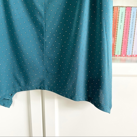 Rock & Republic Dark Green Studded Tunic Top - Picture 12 of 16